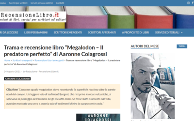 Trama e recensione libro “Megalodon – Il predatore perfetto” di Aaronne Colagrossi