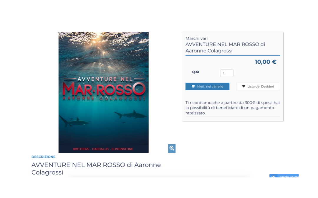 Marchi vari AVVENTURE NEL MAR ROSSO di Aaronne Colagrossi